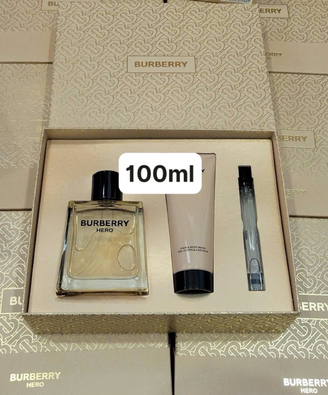 SET BURBERRY HERO EDT 100ml